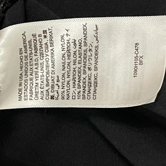 Bebe Sport Black Floral Zipper Workout jacket sweatshirt Thumbhole Ruched size M - Picture 16 of 16